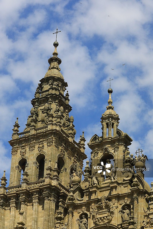 圣地亚哥-德孔波斯特拉大教堂图片素材