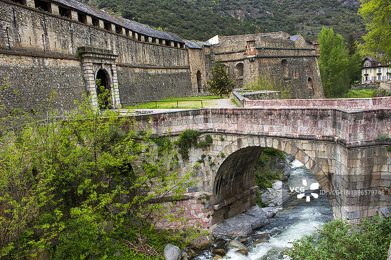 孔夫朗自由城，法国图片素材