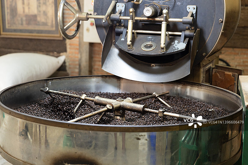 咖啡豆烘焙机图片素材