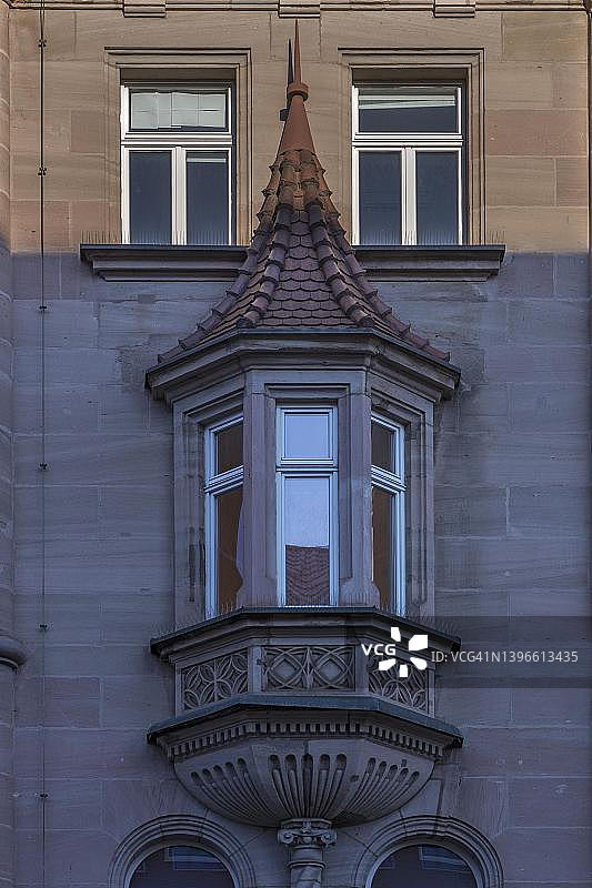 德国巴伐利亚州纽伦堡的石屋图片素材