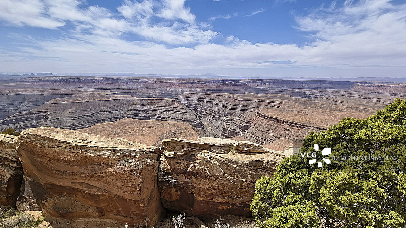 犹他州锡达梅萨的穆雷角（系列的一部分）图片素材