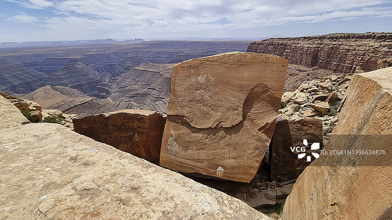 犹他州锡达梅萨的穆雷角（系列的一部分）图片素材