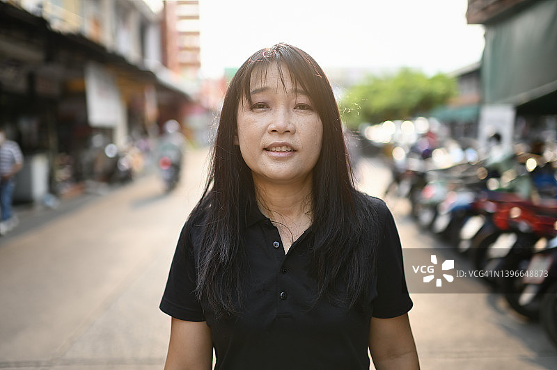 清迈泰国导游肖像图片素材