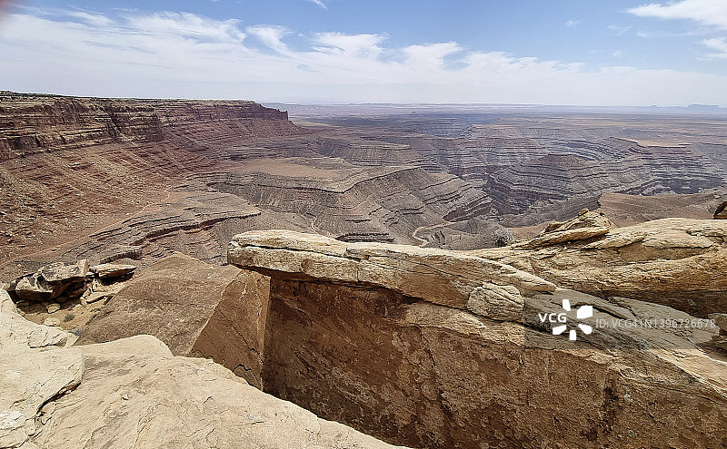 犹他州雪松 Mesa 穆雷角的景色（系列的一部分）图片素材