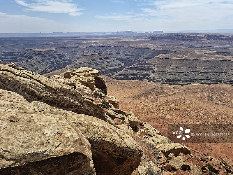 犹他州雪松 Mesa 穆雷角的景色（系列的一部分）图片素材