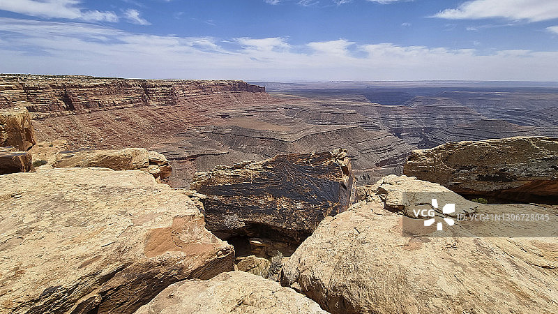 犹他州雪松 Mesa 穆雷角的景色（系列的一部分）图片素材