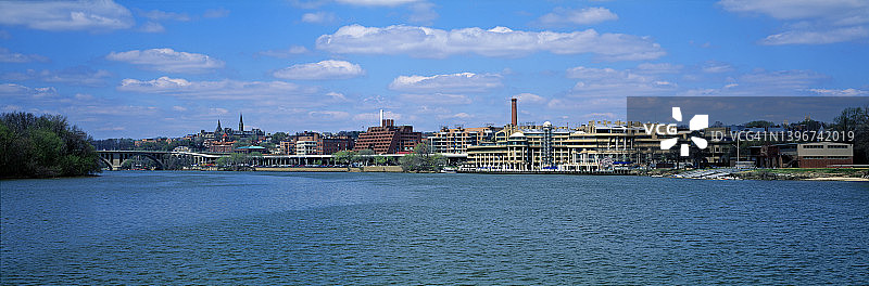 乔治城天际线图片素材