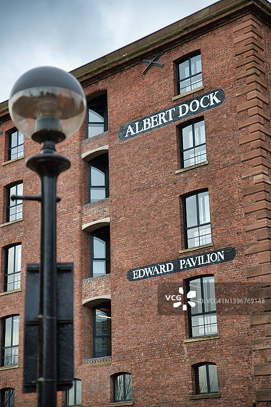 利物浦阿尔伯特码头图片素材