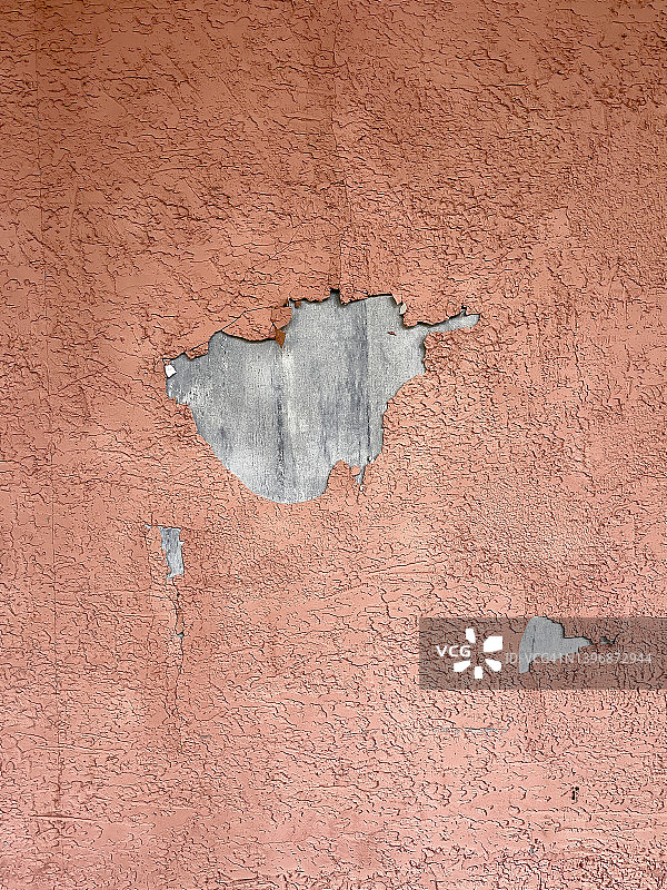 破损的粉色墙壁图片素材