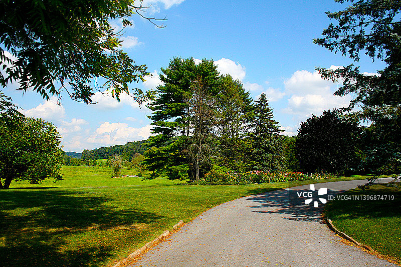 宾夕法尼亚州美丽的夏日风光图片素材