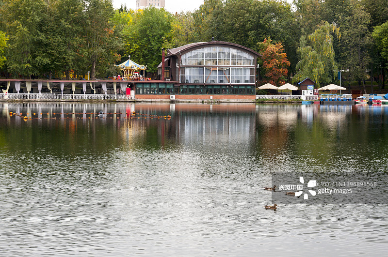 俄罗斯乌法伊万·亚库托夫文化休闲公园风光图片素材