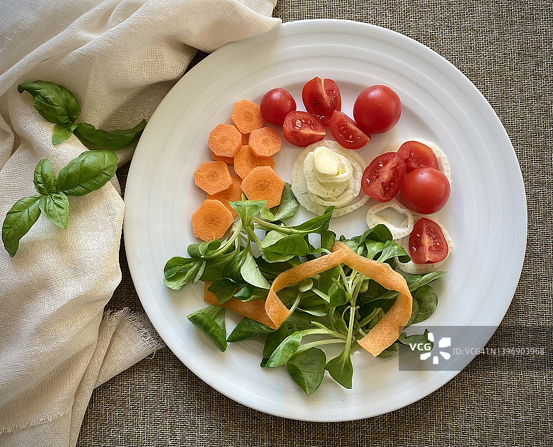 混合沙拉图片素材