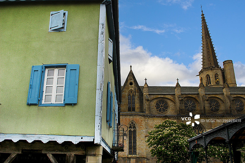 法国米雷普瓦大教堂图片素材