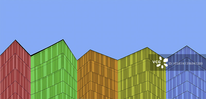 虚构建筑图片素材