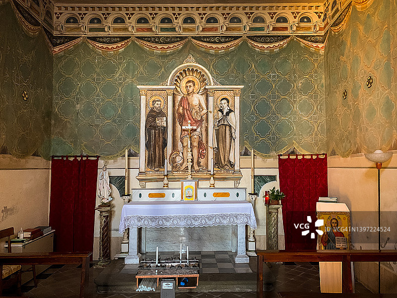 意大利托斯卡纳比萨省拉亚蒂科图片素材