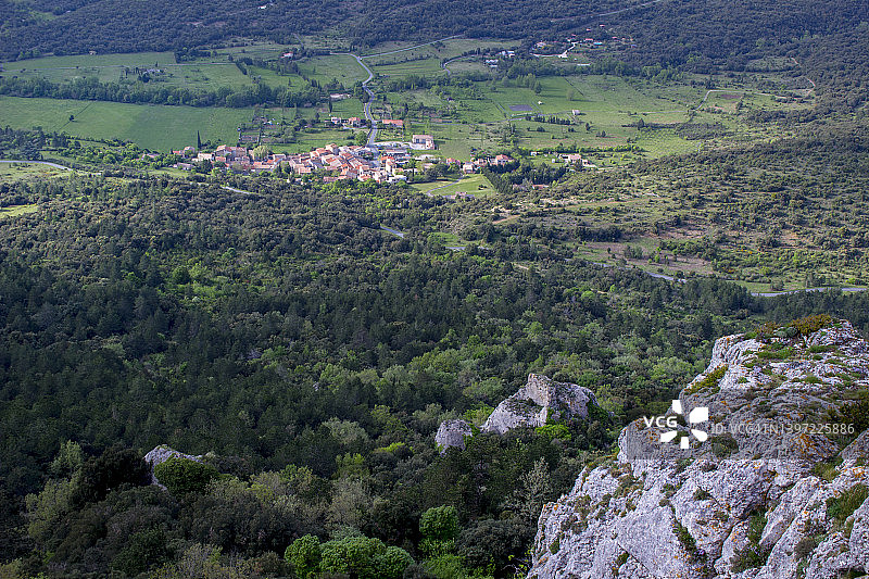 法国鲁菲亚克-德科比埃图片素材