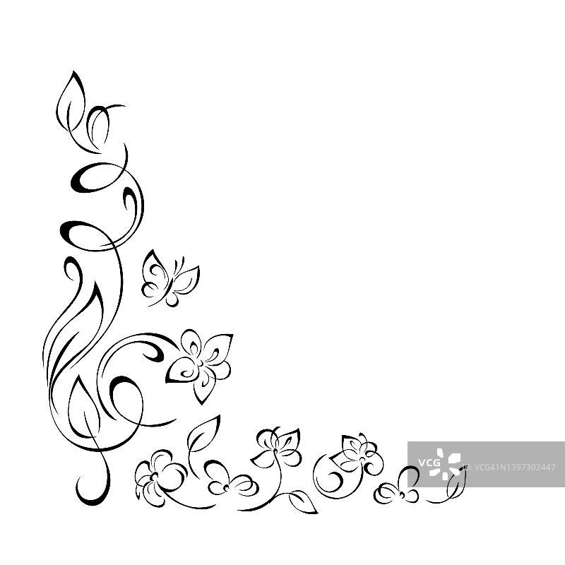 角落装饰26图片素材