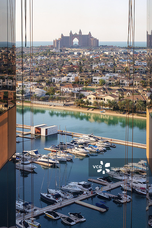 亚特兰蒂斯酒店和棕榈岛图片素材