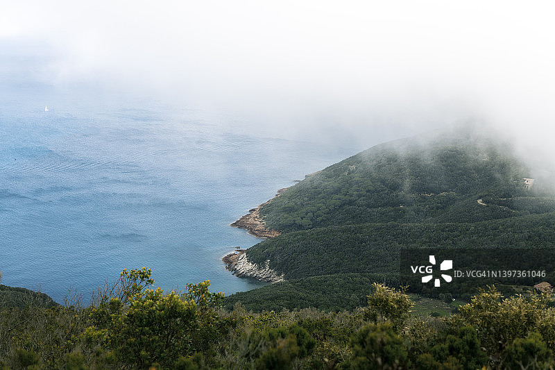 海边的雾图片素材