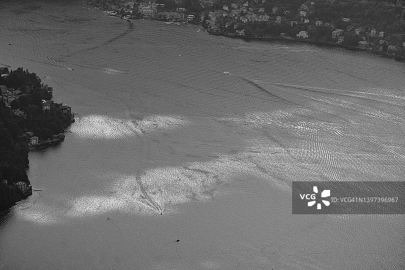 科莫湖的迷人景色图片素材