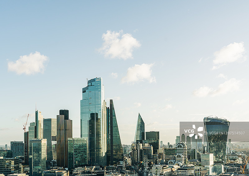 英国伦敦天际线图片素材