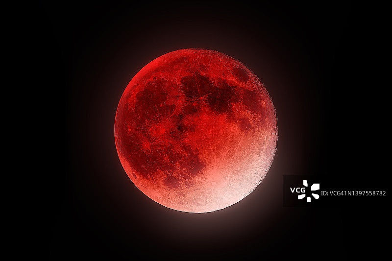 月全食图片素材