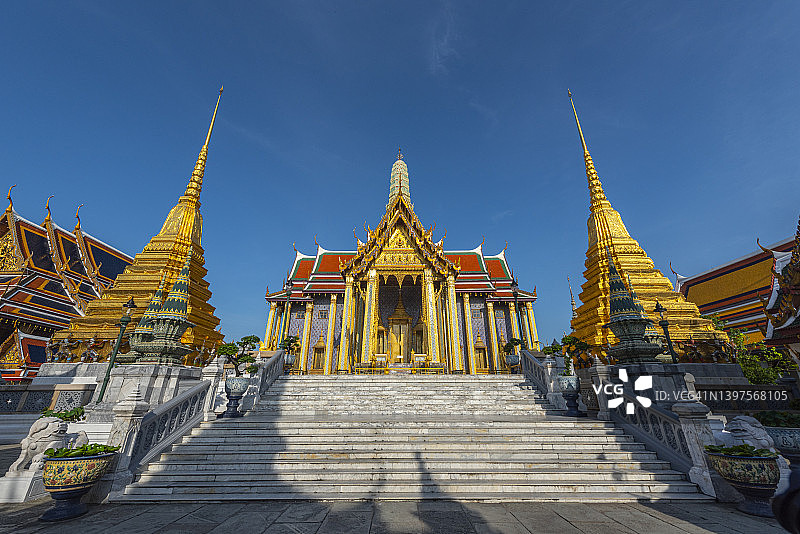 泰国曼谷大皇宫和玉佛寺图片素材