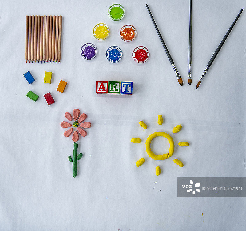 抽象艺术用品图片素材