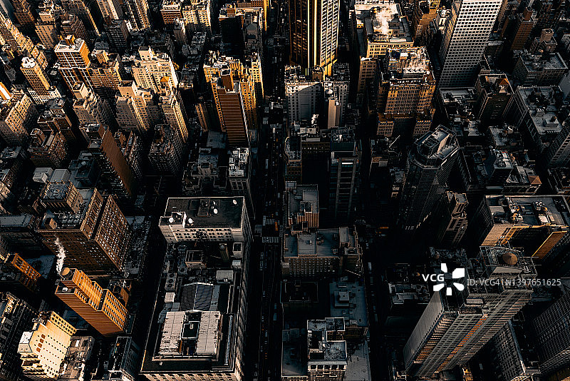 纽约市曼哈顿景色图片素材