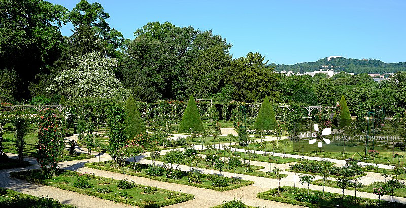 巴加泰勒玫瑰园图片素材