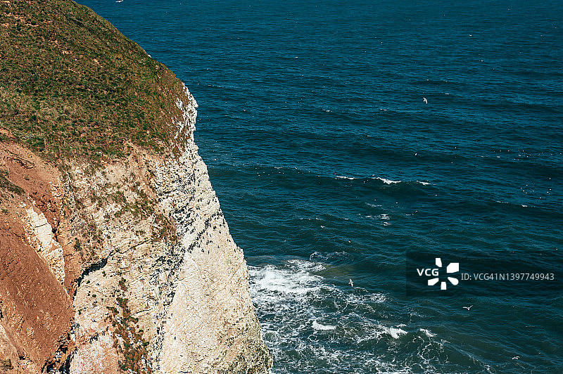 约克郡海岸弗兰伯勒图片素材