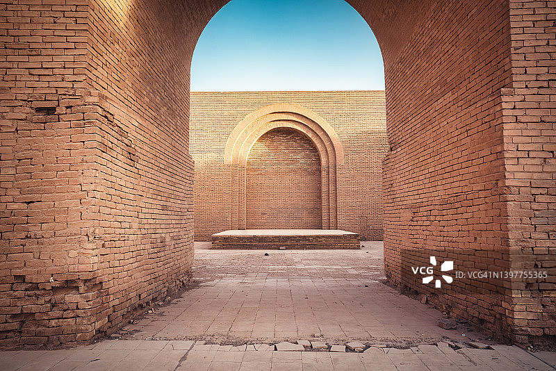 伊拉克古巴比伦城遗址图片素材