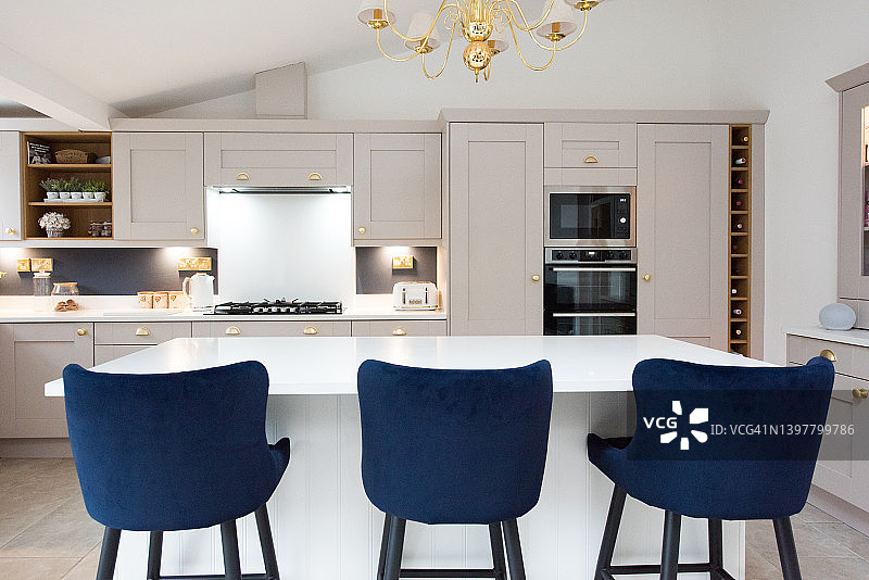 房地产厨房内景图片素材