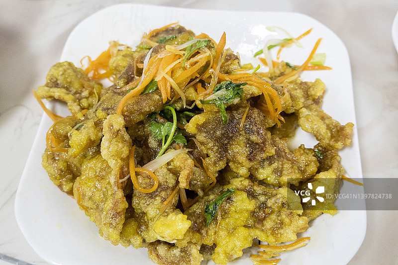 锅包肉——中国东北的传统美食图片素材