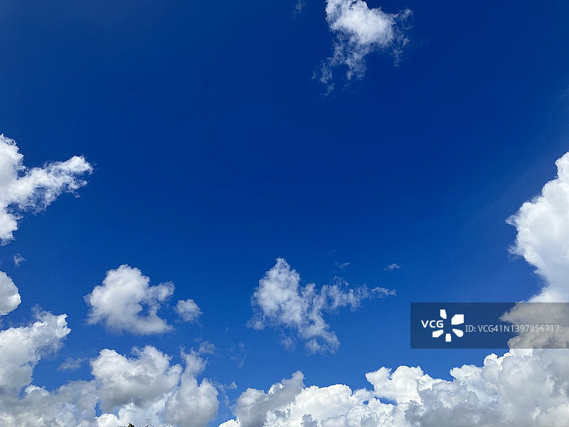 蓝天白云背景图片素材