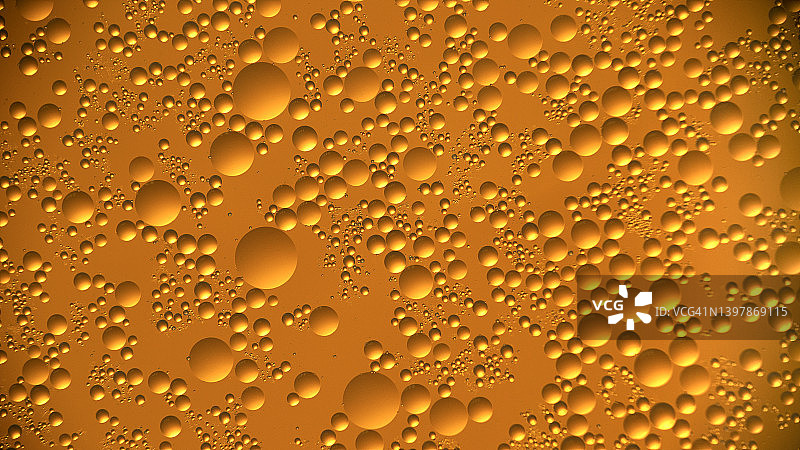 黄色油泡纹理图片素材