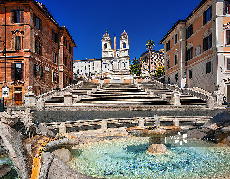 罗马 - 西班牙阶梯图片素材