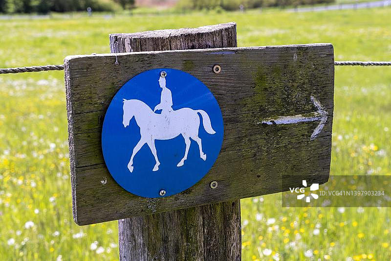 指示牌：Reitlingstal，德国图片素材