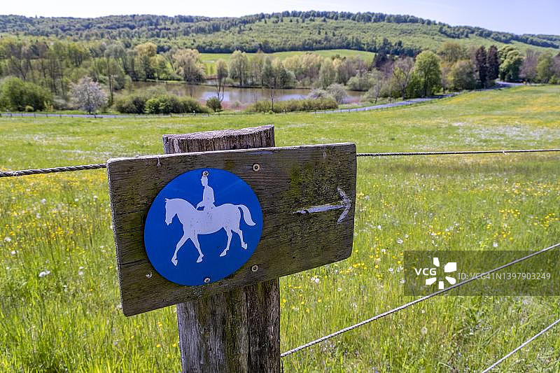 指示牌：Reitlingstal，德国图片素材