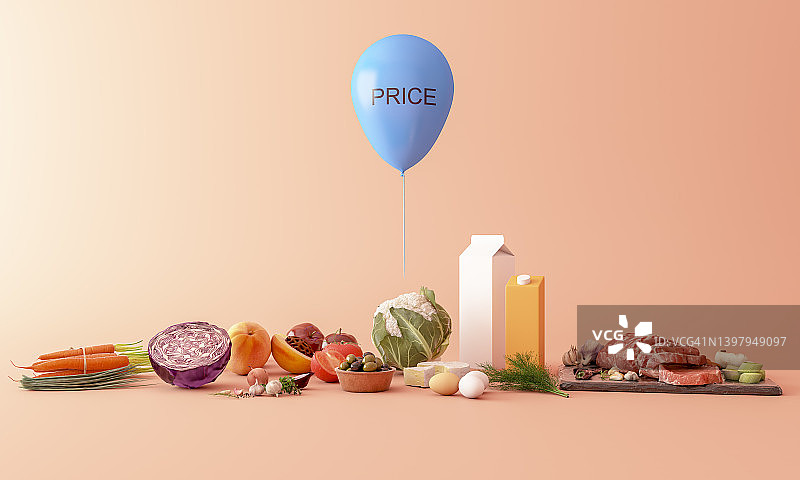 通货膨胀率对产品价格的影响图片素材