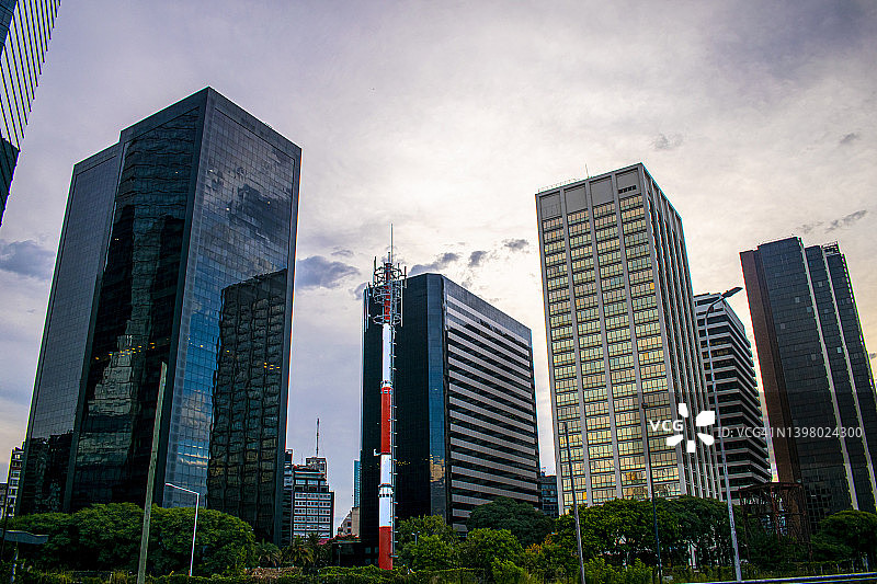 企业大楼，阿根廷布宜诺斯艾利斯图片素材