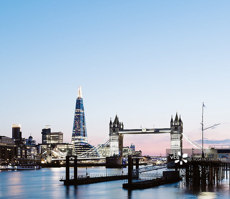 伦敦天际线图片素材