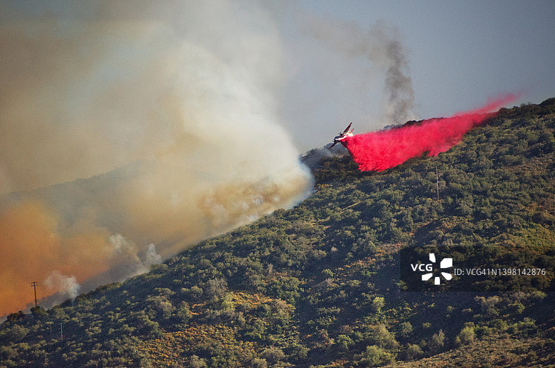 飞机灭火图片素材