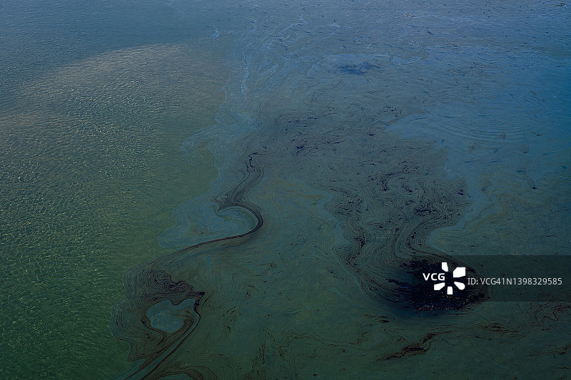 海洋石油污染图片素材