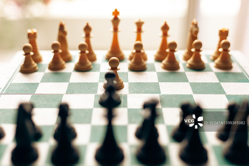 国际象棋棋盘和棋子图片素材