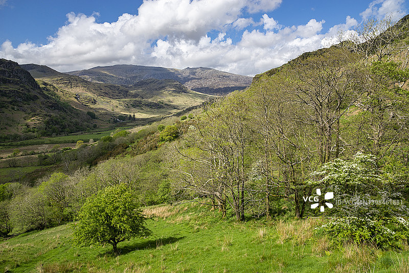斯诺多尼亚国家公园的优美风光，北威尔士图片素材