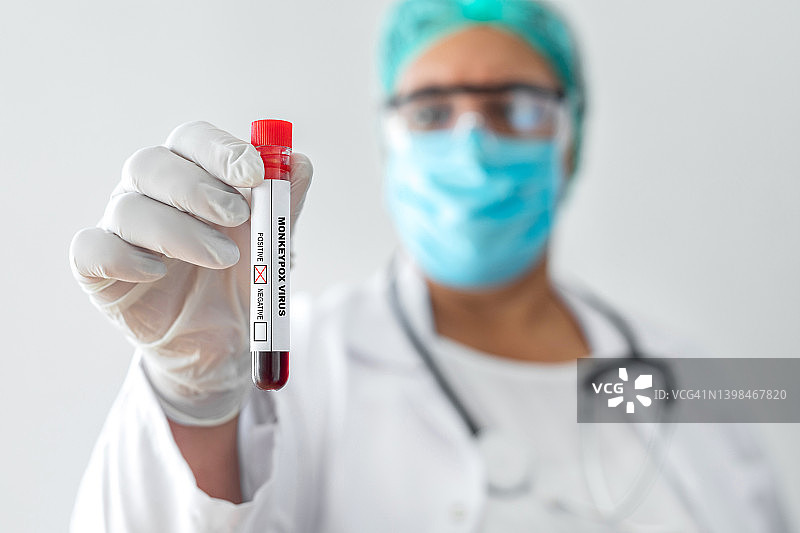 猴痘病毒图片素材