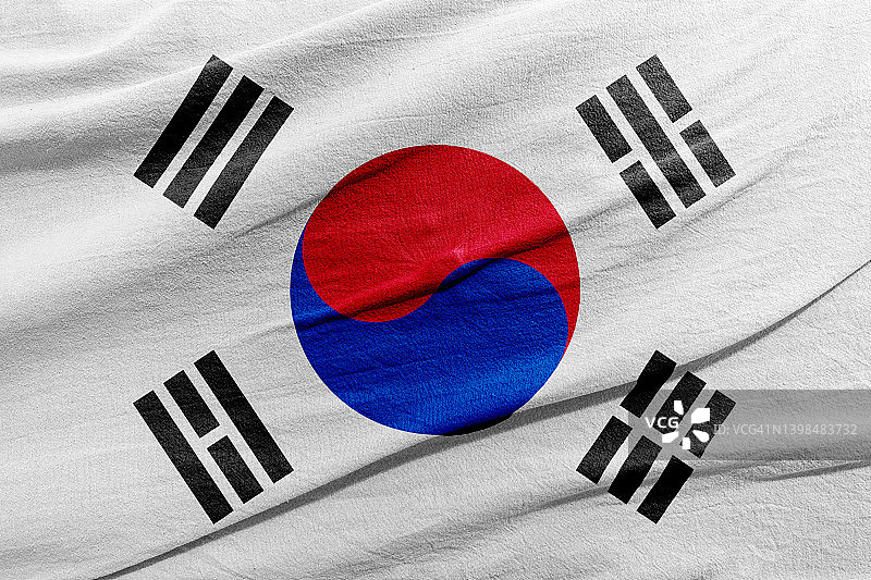 韩国国旗（大韩民国）图片素材