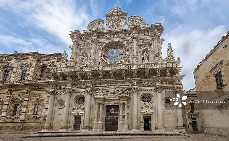 莱切圣十字教堂图片素材