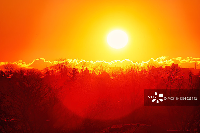 冬日阳光图片素材